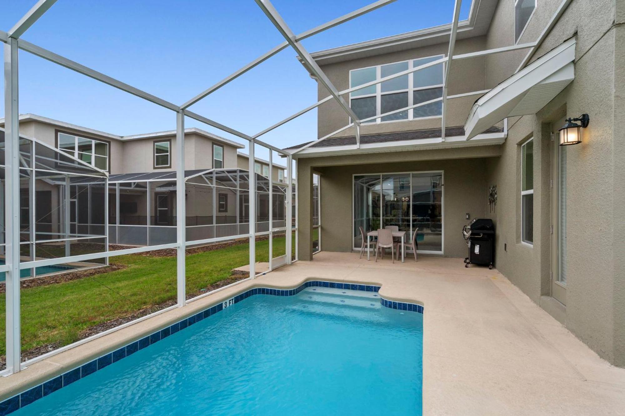 Gorgeous 5 Bd Home W Private Pool Next To Disney 키시미 외부 사진
