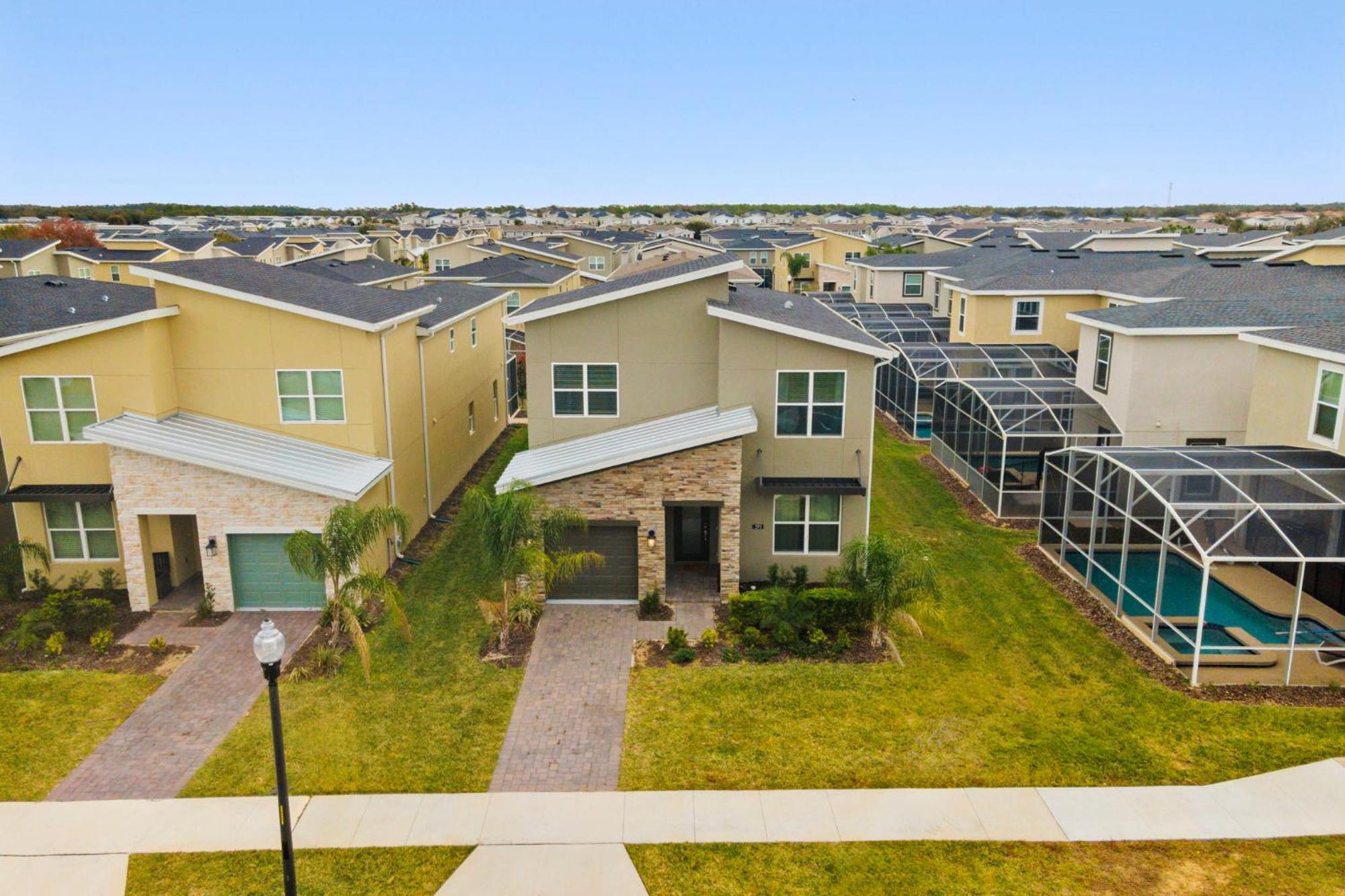 Gorgeous 5 Bd Home W Private Pool Next To Disney 키시미 외부 사진