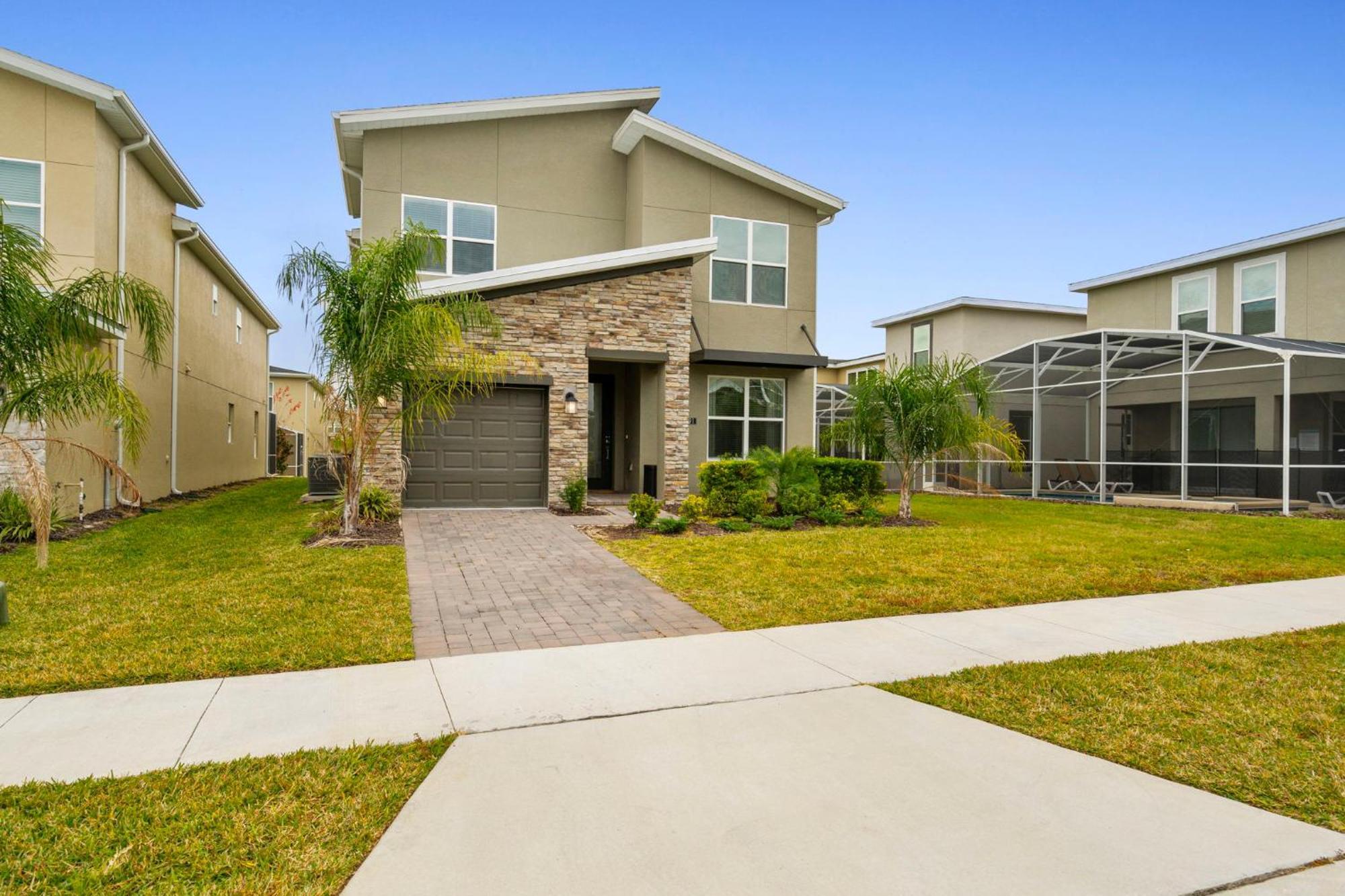 Gorgeous 5 Bd Home W Private Pool Next To Disney 키시미 외부 사진
