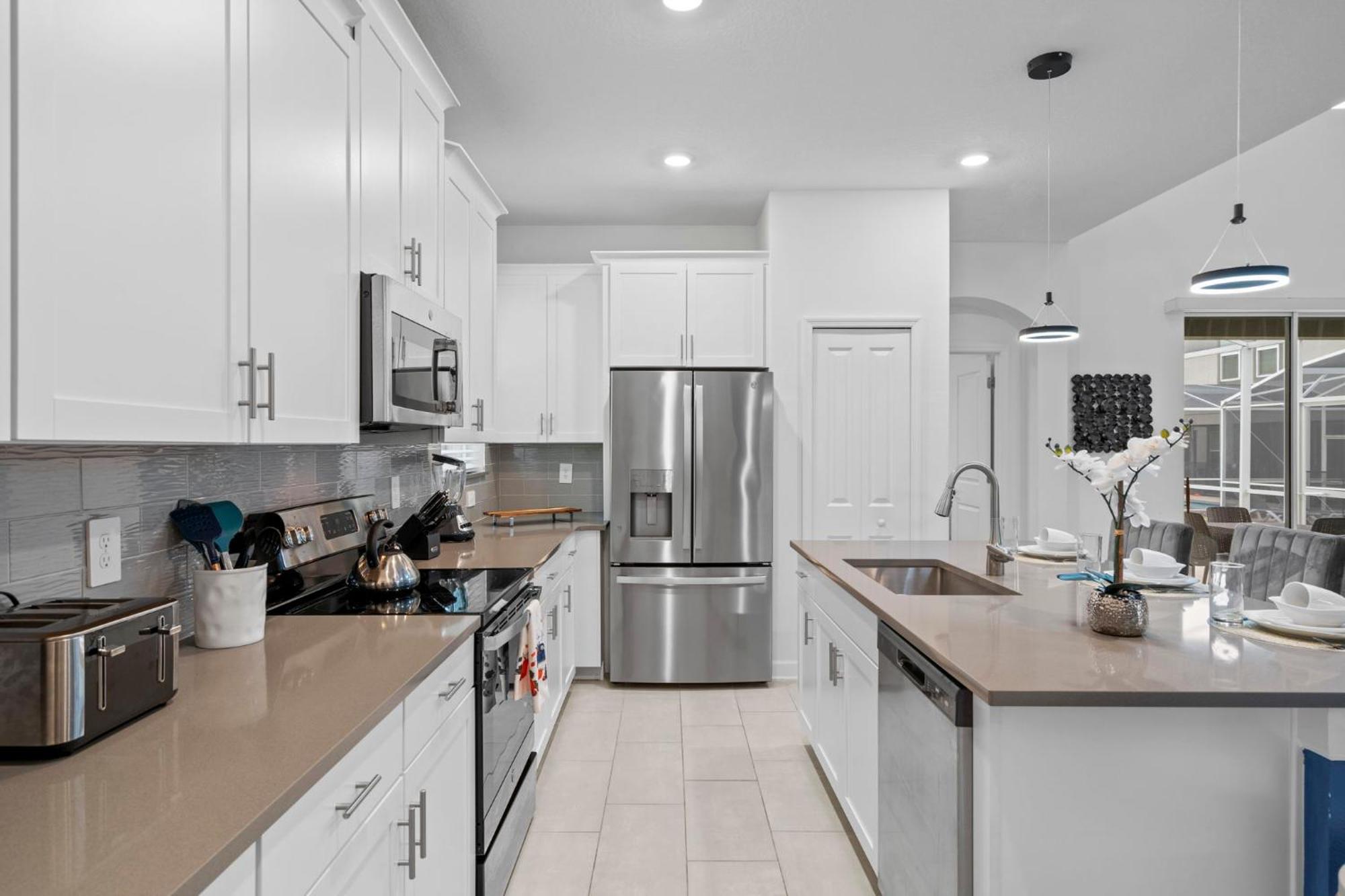 Gorgeous 5 Bd Home W Private Pool Next To Disney 키시미 외부 사진